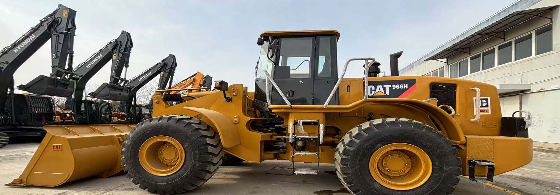 Second-hand construction machinery trading