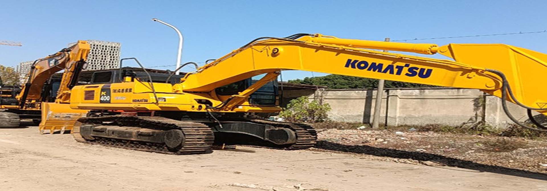 Second-hand construction machinery trading